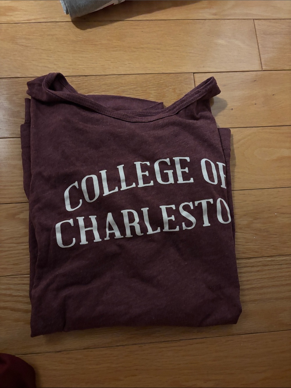 College of Charleston Maroon Graphic Tee